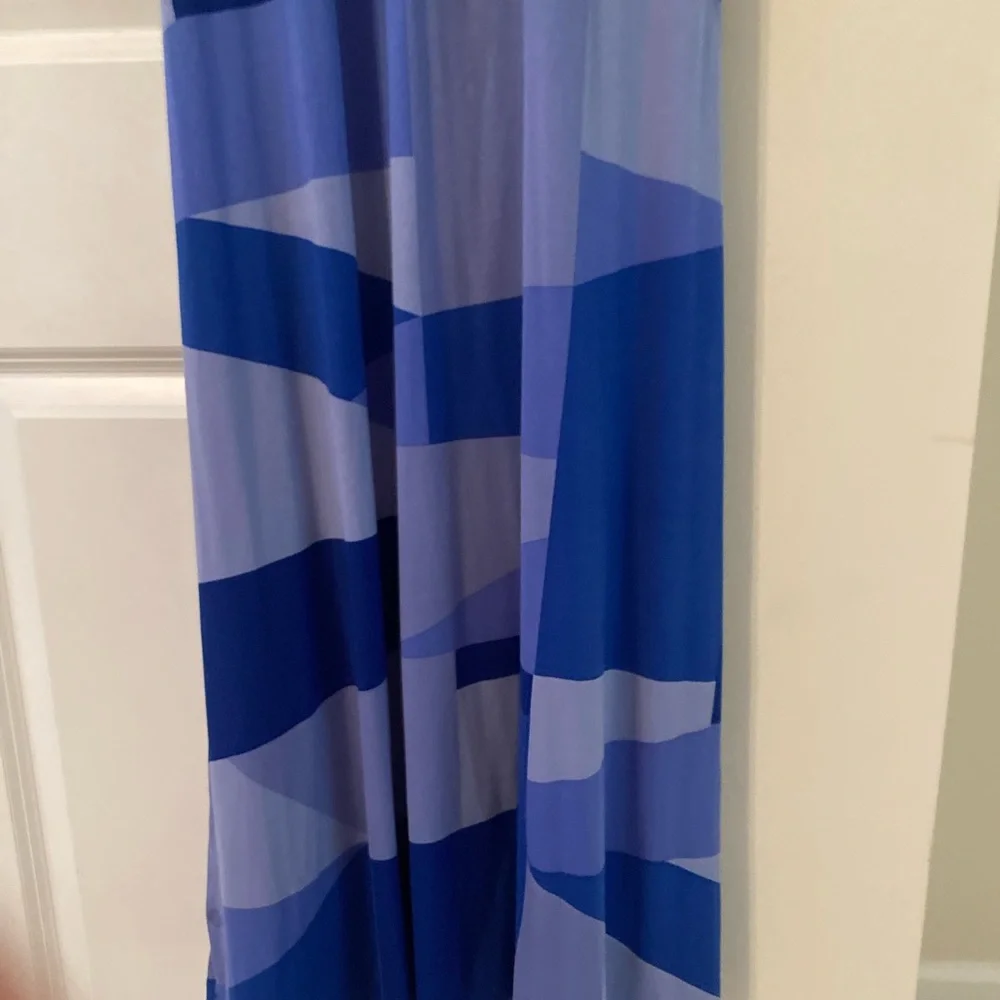 G.I.L.I Maxi Shades of Blue Maxi Dress_6